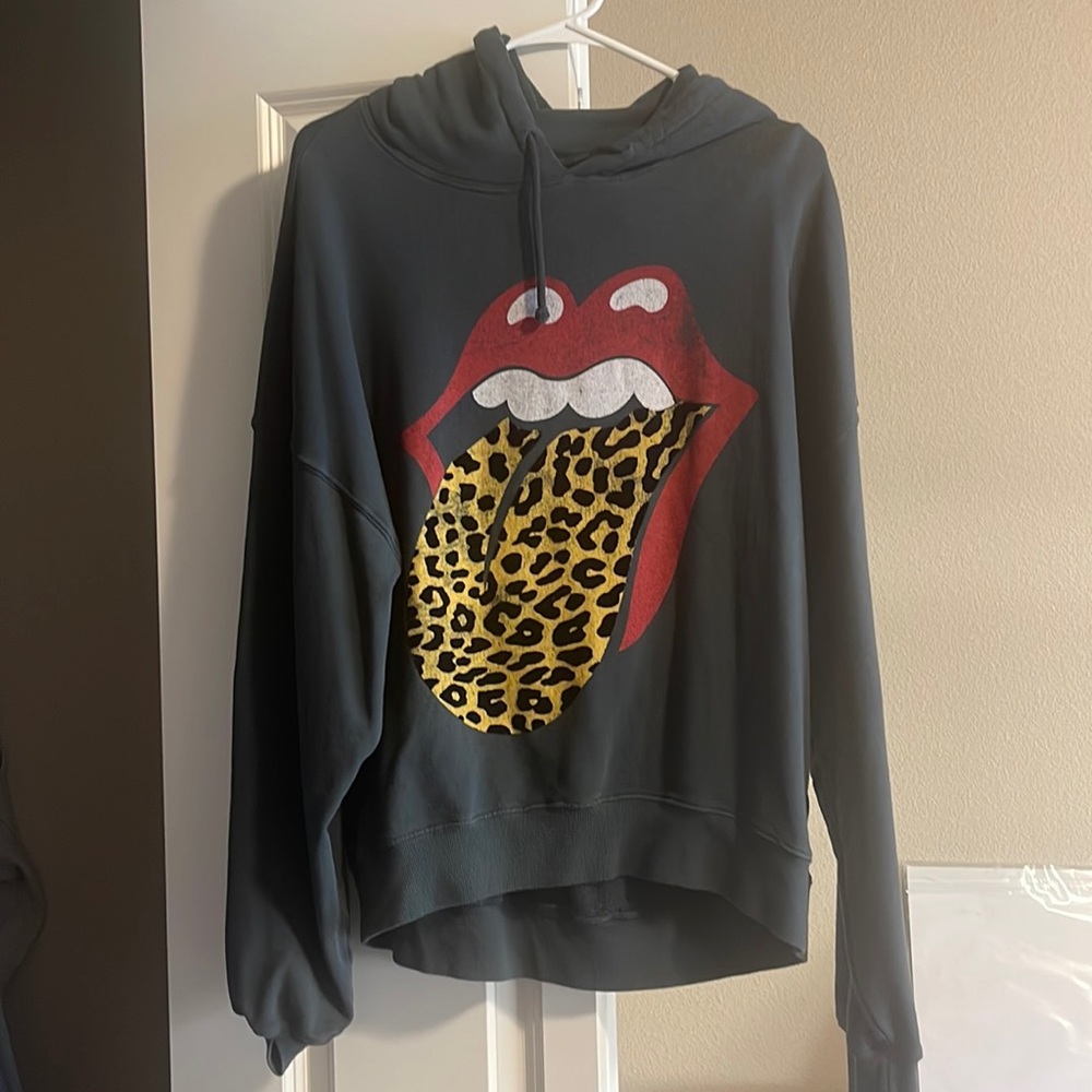 Daydreamer x Free People rolling stones sweatshirt - size small